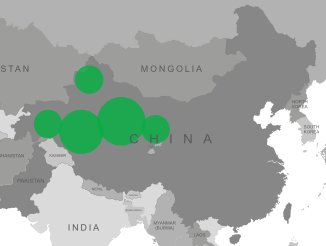 Boron deficiency map for Northwest China