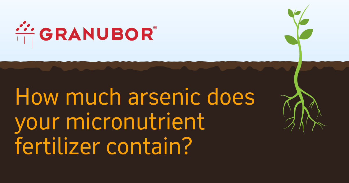 Arsenic Content Of Micronutrient Fertilizers | U.S. Borax